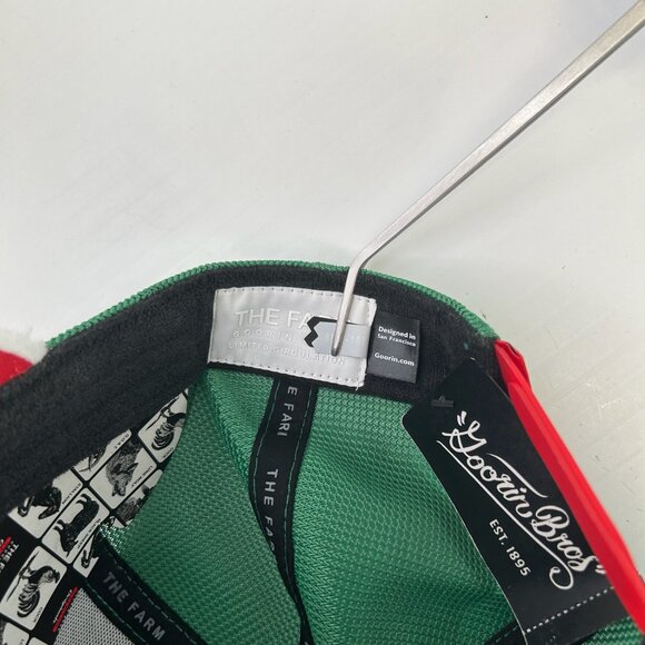 The Farm Hat Men Snap Back Naughty Spell Out List Dog Santa Fluffy Hype Core Cap - Picture 15 of 16